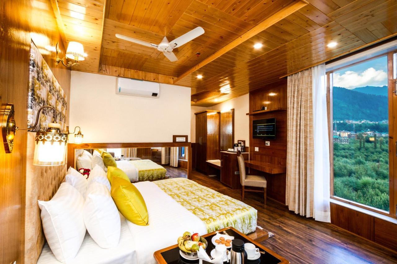 Suryansh Regency Manali Centrally Heated Air Cooled With Private Balconies Manāli Esterno foto