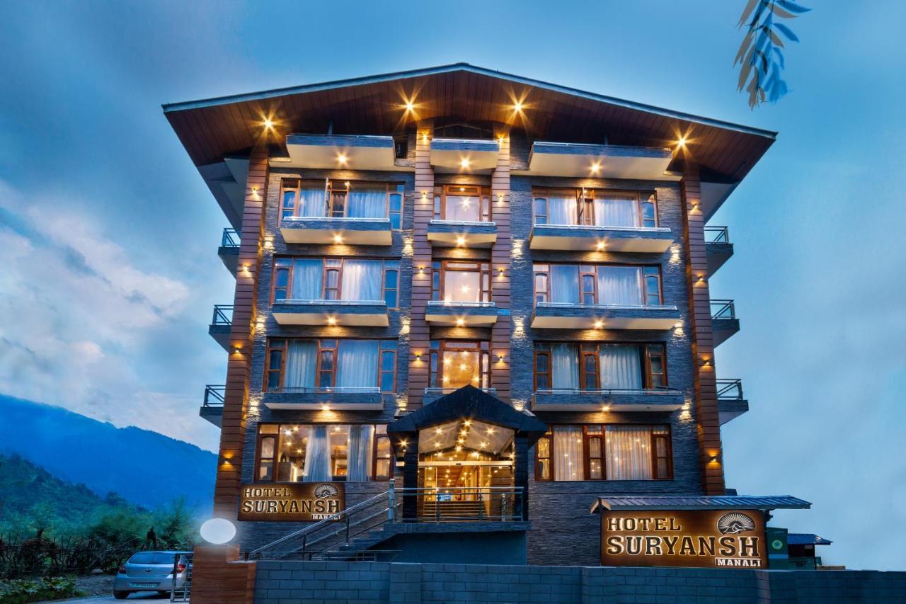 Suryansh Regency Manali Centrally Heated Air Cooled With Private Balconies Manāli Esterno foto