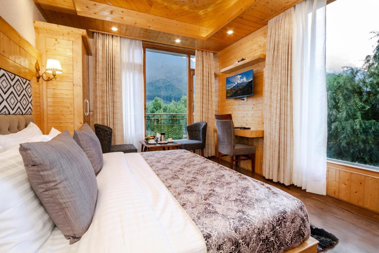 Suryansh Regency Manali Centrally Heated Air Cooled With Private Balconies Manāli Esterno foto