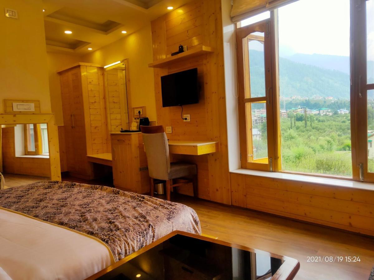 Suryansh Regency Manali Centrally Heated Air Cooled With Private Balconies Manāli Esterno foto