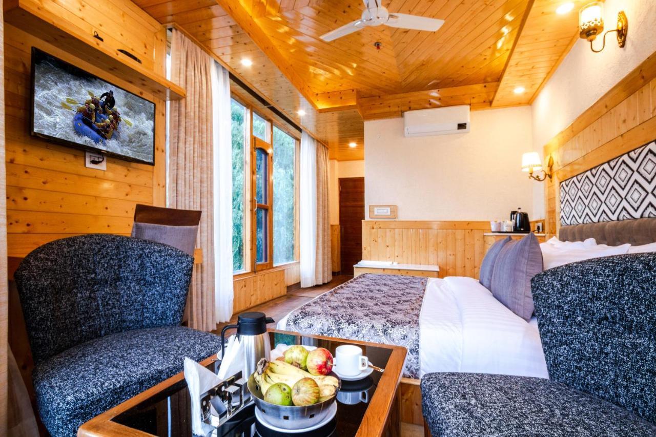 Suryansh Regency Manali Centrally Heated Air Cooled With Private Balconies Manāli Esterno foto